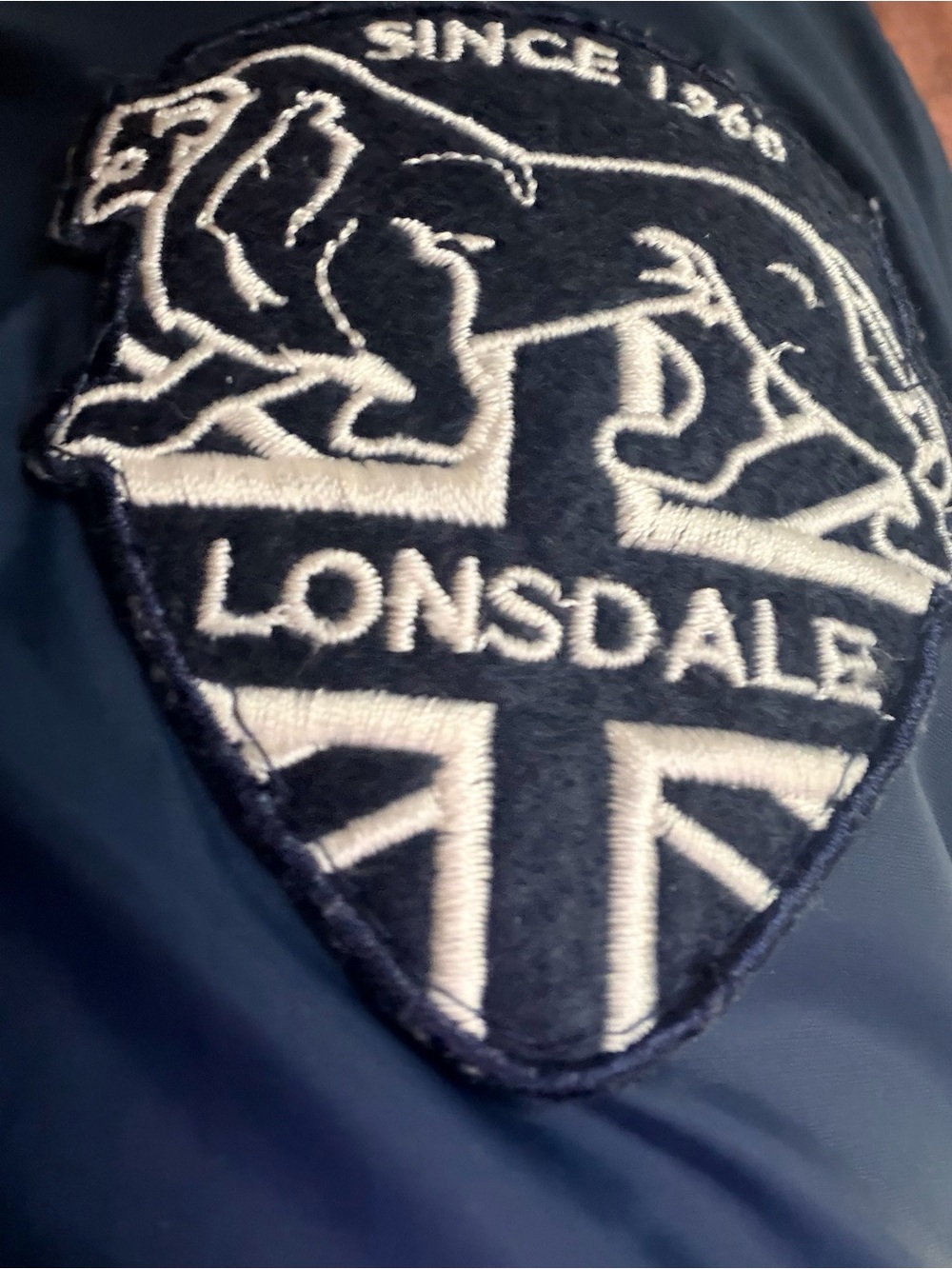 Lonsdale London Men's Navy Lightweight Windbreaker Jacket - Picture 5 of 7